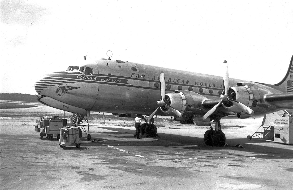 The plane that time forgot