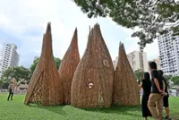 Bamboo art weaves soul, community into festival