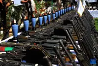 Police seize weapons, arrest 33 in southern Afghanistan
