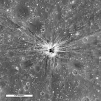 A moon hit that almost no one saw