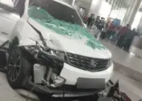 Driver's panic during driver switch caused SUV to crash into KKIA departure hall, says police