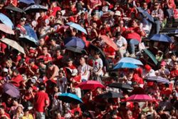 Singapore at 61: Crowds soak up the atmosphere around the National Stadium and Kallang Basin