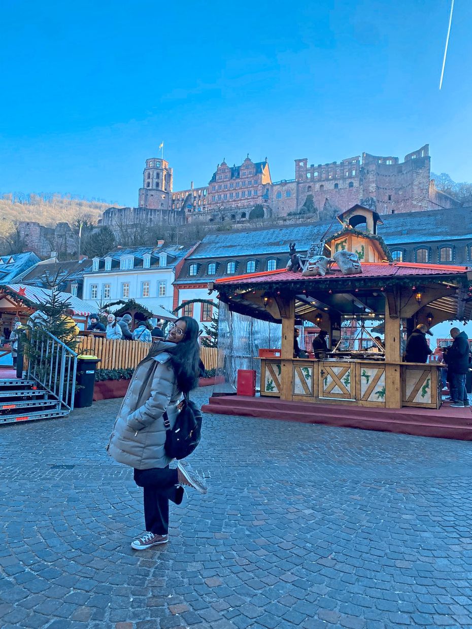 Thrishika speaks German fluently now that she has had enough time to practice in Germany. — THRISHIKA KUMARASAN
