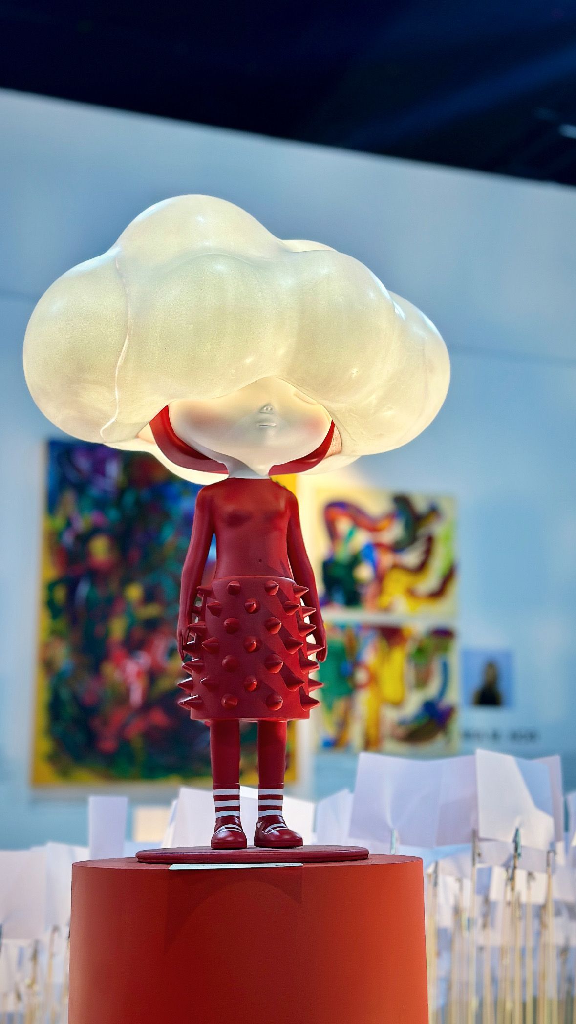 Alexdrina Chong is set to present a life-sized version of her 'Disambiguate' artwork, preparing a 1.4m installation for ART KL. Photo: Alexdrina Chong.