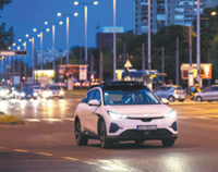 Chinese autonomous taxi technology expands into European markets