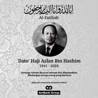 Former AmBank deputy chairman Azlan Hashim dies at 85