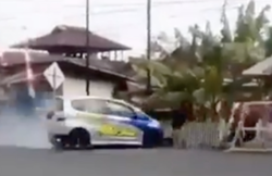 Indonesia drag car race crash kills eight