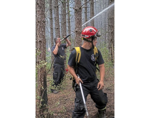 On the front lines of fire