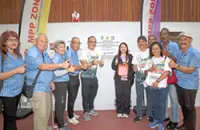 AED unveiled at pickleball marathon in Subang Jaya