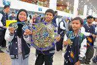 Young minds triumph at world robotics stage