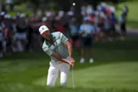 Golf-Schwartzel's ball becomes fish food at LIV Golf Bedminster