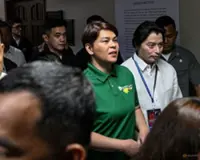 Philippine VP Sara Duterte hit with criminal charge over Marcos 'threat'