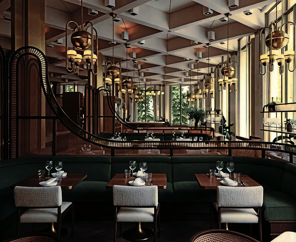 The restaurant at Chancery Rosewood in London. -- Handout