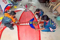Patriotism soars with giant kites in Kelantan