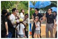HK superstar Aaron Kwok enjoys holiday in Singapore with wife, daughters and in-laws