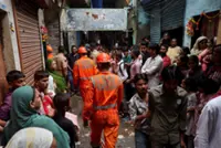 Six die in Mumbai landslide after heavy rain