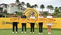 Four young Thais and a lone Malaysian steal the limelight and book their tickets for the highly anticipated Maybank Golf Championships