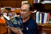 Anwar back home after being discharged from hospital