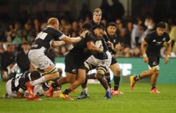 Rugby-Eight-try blitz as All Blacks win second tour match in emphatic fashion