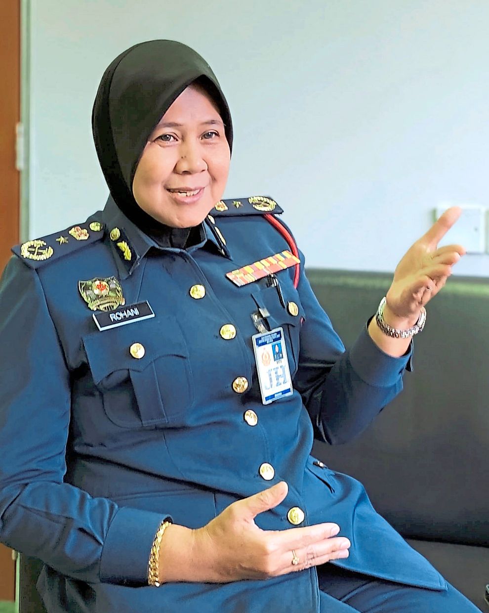 Siti Rohani says the main concern with these premises is the risk that occupants may be trapped in a fire.