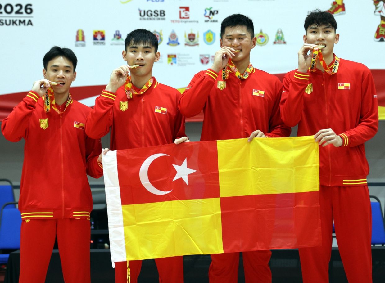The men's team— MUHAMAD SHAHRIL ROSLI/The Star