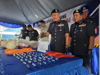 Cops seize RM18k in drugs at Lumut police lock-up: Cop, two inmates arrested