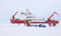 Xuelong sets up record number of Arctic ice stations