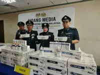 KLIA Customs foils RM1.34mil cigarette smuggling