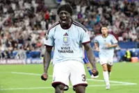 Soccer-Magic Madjo grabs headlines after Villa debut worth waiting for against PSG