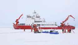 Xuelong sets up record number of Arctic ice stations