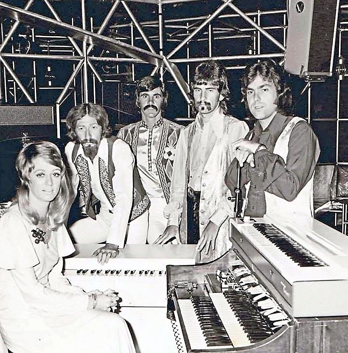 Crimson Band from Australia came in as the opening act for Tin Mine in 1973, alternating with local band The Falcons. —Courtesy of DJ Kako