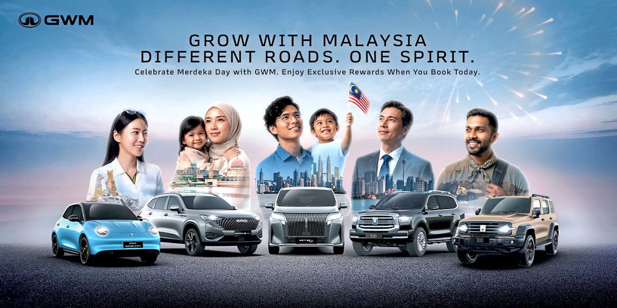 GWM WEY G9 Hi4 PHEV, a premium MPV with space, comfort and convenience, among the stellar offerings by GWM Malaysia at ‘StarCarSifu’ Auto Show 2026, alongside National Day and Malaysia Day promotions.