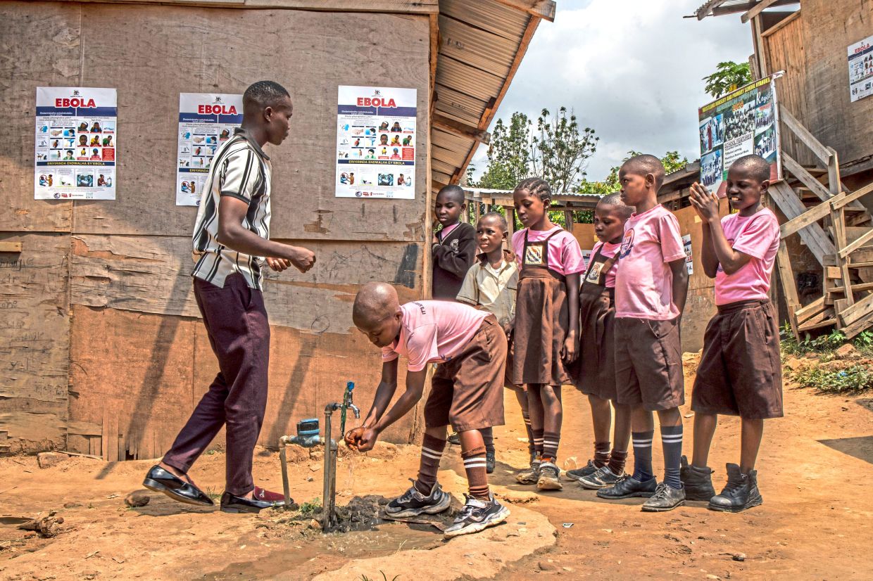 The thin line against Ebola
