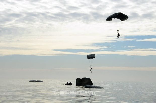 Six Paskal personnel rescued after left drifting in South China Sea during parachute exercise