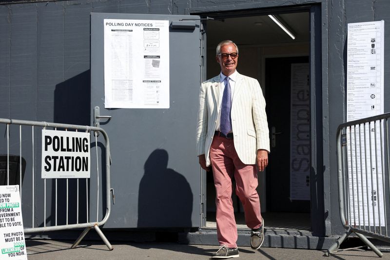 Reform UK's Nigel Farage to avoid election count against Count Binface