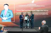 Nga honoured with MalaysiaGBC award for sustainable cities leadership
