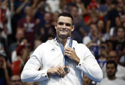 Swimming-France's Manaudou, Olympic 50m freestyle champion, retires at 35