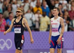 Athletics-Ingebrigtsen disappointed by Kerr's absence at European Championships