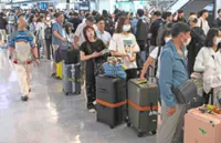 Rain strands thousands in Chiba