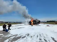 Sultan Abdul Aziz Shah Airport runway reopens after helicopter explosion