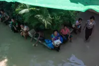 Monsoon rains submerge villages, fields in Myanmar; thousands of people affected