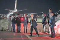 Who Trump took with him on his secret ‘safe flight’