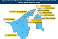 Brunei records eight days of excessive hot weather
