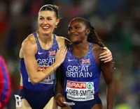 Athletics-Asher-Smith equals European medal record, Hunt completes golden treble