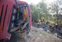 Twelve killed and at least 10 injured in Polish bus crash in Hungary