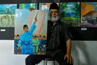 Cartoonist Rossem’s artworks keep the memories of Merdeka alive