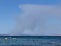 Two die as wildfires sweep Greek island of Salamina