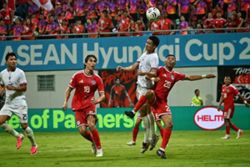 Singapore faces an uphill battle after 3-1 loss to Thailand in Asean Hyundai Cup semi-final, 1st leg