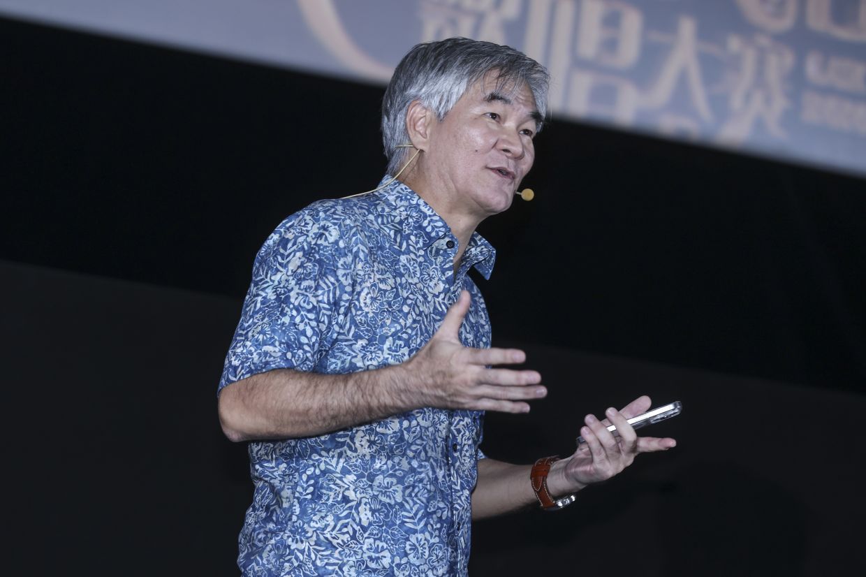 Astro Group CEO Henry Tan has thanked Malaysians for making Astro a part of their lives for the past 30 years. Photo: Handout