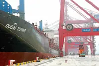 Ship transits through Arctic, halving travel time